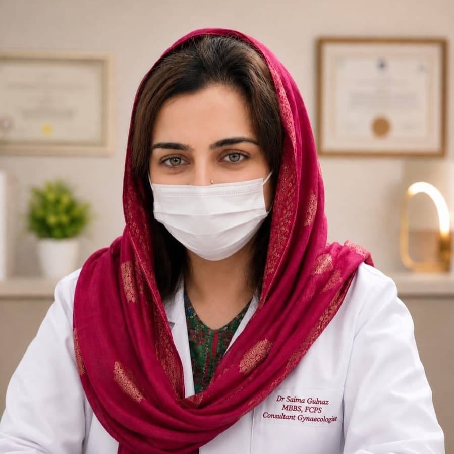 Portrait of Dr. Saima Gulnaz, MBBS, FCPS, Consultant Gynaecologist